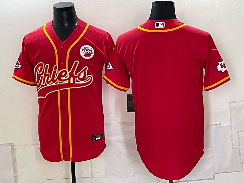 Men Kansas City Chiefs blank red Nike NFL Jersey 105004
